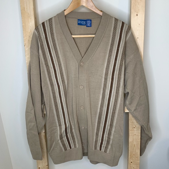 Norman Rockwell by Haband Button Down Sweater w/Pockets Size XL - Picture 1 of 5